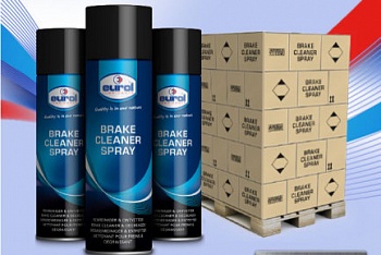 Очиститель тормозов EUROL BRAKE CLEANER SPRAY 500 ml